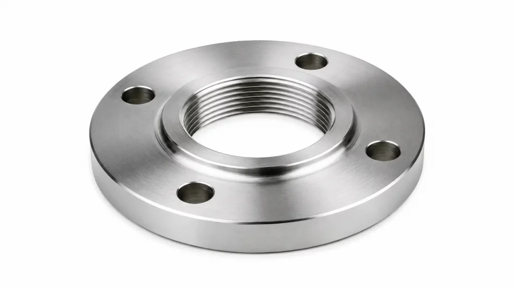Threaded flange
