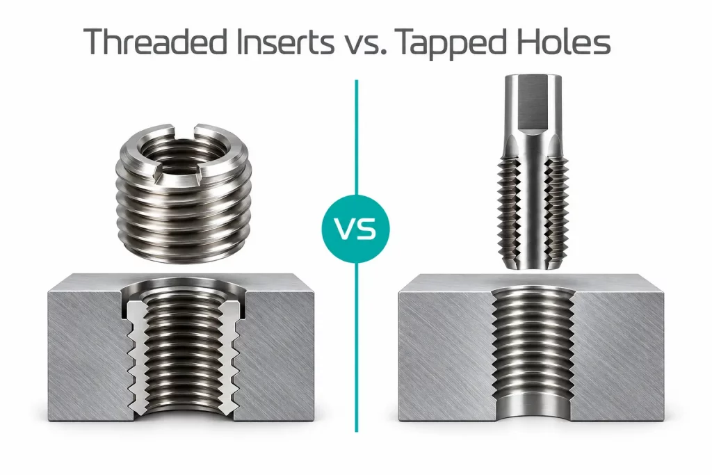 Threaded Inserts vs. Tapped Holes